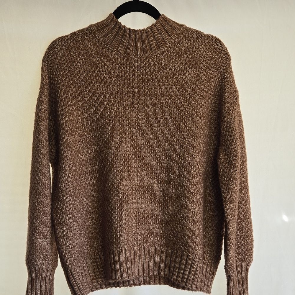 RVCA Women's Brown Knit Sweater